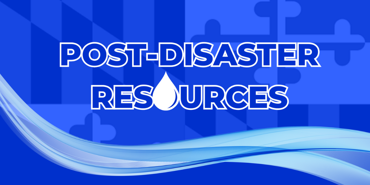 Western MD Post-Disaster Resources